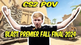 CS2 POV  G2 m0NESY 3117 vs Spirit Mirage  BLAST Premier Fall Final 2024 [upl. by Erreid613]