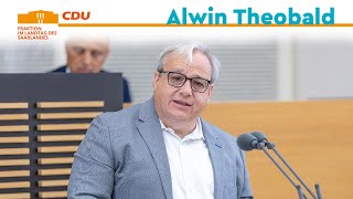 Alwin Theobald Änderung saarl Besoldungsgesetz [upl. by Brynne]