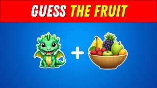 Guess the Fruit by Emoji [upl. by Egap]