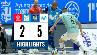 HIGHLIGHTS Jornada 14  Movistar Inter FS vs Viña Albali Valdepeñas [upl. by Ahsilram904]