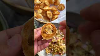 homemade panipuri nepali khane kura  panipuri nepali street food  panipuri in nepal  nepali food [upl. by Nile192]