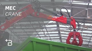 MEC cranes for handling bulky material [upl. by Lin]