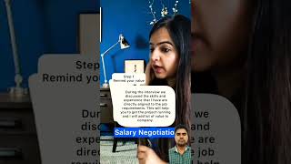 Salary Negotiation 👍👍 interviewtips learnenglish interview students college shorts [upl. by Hardin]