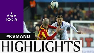 HIGHLIGHTS KV Mechelen  RSC Anderlecht  20232024 [upl. by Acul110]