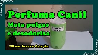 Como fazer Desinfetante Perfuma Canil caseiro [upl. by Afaw]