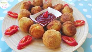 Atıştırmalık Patates Kroket Nasıl Yapılır  Çocuklar İçin Kolay Atıştırmalık [upl. by Eilram844]