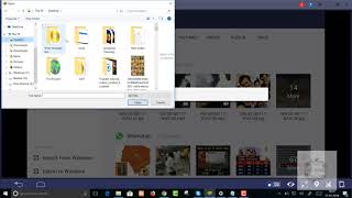 How to send image and media files from PC to WhatsApp Bluestack [upl. by Adnahsat148]