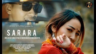 quotSararaquot Brijesh Shrestha x Barsha Karmacharya Official Video [upl. by Hallerson]