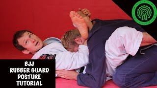 BJJ Rubber Guard Posture Tutorial [upl. by Aikemot]