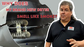 My New Dryer Smells like Smoke  Issues and Fixes [upl. by Johnathon282]