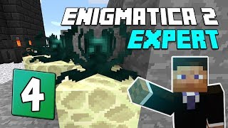 Enigmatica 2 Expert Mode  EP 4  Ender pearls amp Blast furnace [upl. by Fesuy477]