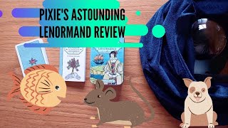 Pixies Astounding Lenormand Cards Review [upl. by Ontine]