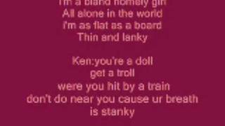 Ugly girl anti barbie song [upl. by Enitsed]