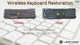 KEYBOARD RESTORATION  LAPCARE  KEYBOARD  REPAIR [upl. by Cedar21]