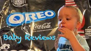 The Baby Critic Baby Reviews Oreos [upl. by Pelaga731]