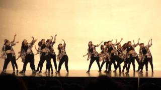 SesSion GIRLS number ストリートダンスサークル  早稲田祭2016 早稲田大学 学祭 大隈講堂 [upl. by Adnih172]