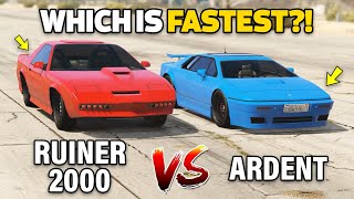 GTA 5 ONLINE  RUINER 2000 VS ARDENT WHICH IS BEST [upl. by Leuqcar335]