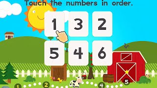 Animal Math Games for Kids in Pre K by Eggroll Games  Brief gameplay MarkSungNow [upl. by Hobie21]