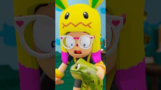 Can you ever LICKED a FROG 🐸 I pranked myself memes funny animation pkxd humor shorts [upl. by Earl]