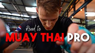 Becoming A Professional MUAY THAI Fighter in Thailand Road to PRO Ep1 [upl. by Enyleuqcaj]