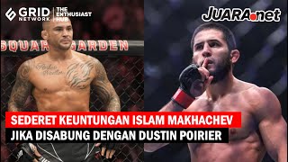 Sederet keuntungan Islam Makhachev di Pertarungan Kontra Dustin Poirier [upl. by Siuqcram]