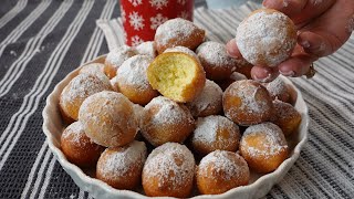 NAPRAVITE MINI KROFNE ZA 15 MINUTA  BEZ KVASCA I NARASTANJA❗NAJLEPSI RECEPT ZA KROFNICE BEZ ULJA [upl. by Joung149]