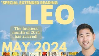 Leo May 2024  YOUR BIGGEST BREAKTHROUGH MONTH 💥🌠 Tarot Horoscope ♌️ [upl. by Melina]