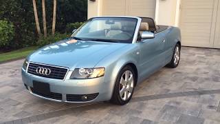 2005 Audi A4 Convertible Review and Test Drive by Bill  Auto Europa Naples [upl. by Pincus]