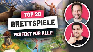 Kann jeder mitspielen Die BESTEN Brettspiele aller Zeiten für Neulinge und Familien 🏆 [upl. by Auguste]