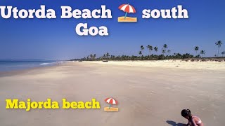 Beauty of Majorda amp Utorda Beach Goa majorda utordabeach goa southgoa goatravel northgoabeach [upl. by Oirotciv]