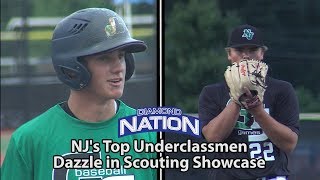 NJs Top Baseball Underclassmen Dazzle at Diamond Nation Scouting Event [upl. by Bevon]