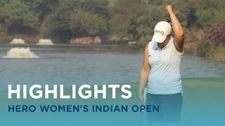 Final Round Highlights  Hero Womens Indian Open [upl. by Adnilim390]