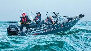 TRACKER Boats 2016 Targa V18 WT Deep V Aluminum Fishing Boat [upl. by Ramin6]