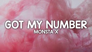 Monsta X  Got My Number Lyrics [upl. by Aronael]