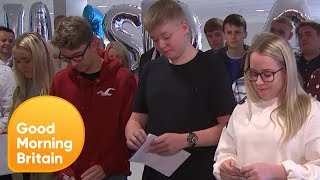 Students Open Their GCSE Results Live on Air  Good Morning Britain [upl. by Cliffes]