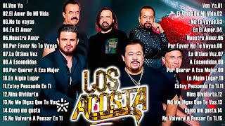 LOS ACOSTA ÉXITOS DEL AYER LOS 30 MÁS GRANDES ÉXITOS 😍 LOS ACOSTA MIX ROMANTICAS [upl. by Jun47]