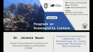 Seminario Posgrado en Oceanografía Costera [upl. by Parette]