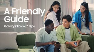 A friendly guide to Galaxy Z Fold6 and Z Flip6  Samsung [upl. by Cori]