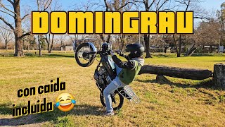 Domingo de Wheelie 🔥 Zanella Sapucai 150 Stunt [upl. by Rento799]