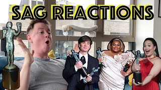 SAG Awards 2024 Reactions  What does this mean for the Oscars Lets Discuss [upl. by Durwin450]