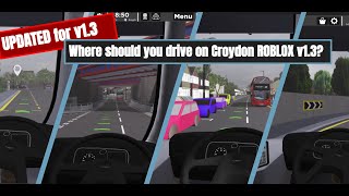 Discovering the NEWEST Ultimate Route in Croydon ROBLOX v13 The 5 NEW BEST routes [upl. by Belldas]