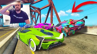 EL ÚLTIMO EXPLOTA NO CABEMOS TODOS A LA VEZ  GTA 5 ONLINE [upl. by Saree457]