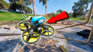 Tiny camera on tiny drone Insta360 Go 2 FPV video [upl. by Rett]