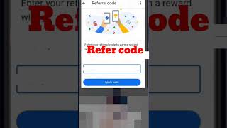 Google pay refer code kaise dale 2024  Google pay me referral code kaise use kare gpay [upl. by Edylc]