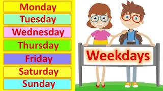 LEARN THE WEEKDAYS [upl. by Naldo996]