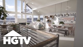 Designing for an OpenConcept Space  HGTV Dream Home 2020  HGTV [upl. by Eelyma955]