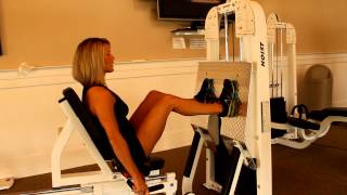 How To Use a Hoist Fitness Dual Leg Press  Calf Raise [upl. by Petra]