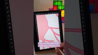 La forma MÁS RÁPIDA de editar el grosor de un TRAZO  Affinity Designer iPad [upl. by Scharff]