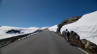 Dalsnibba from Geiranger Norway  Indoor Cycling Training [upl. by Fayina43]