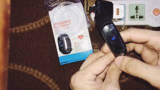 How to charge M3 Smart BandWatch YOHO SPORTS [upl. by Omarr]